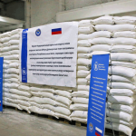 Ош получил очередную партию продовольственной помощи от России