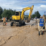 Сель в городе Ош