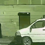 Оставила на асфальте