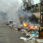 Cжигание мусора в неположенных местах ведёт к беде!