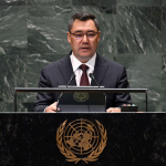 Cадыр Жапаров с трибуны ООН рассказал о «зелёных» городах Кыргызстана