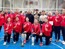 В Бишкеке прошел Кубок Президента по волейболу