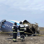 В Казахстане под Актау разбился самолет азербайджанской авиакомпании Azerbaijan Airlines