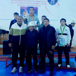 Две золотые медали в копилке жайылских борцов