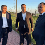 Президент посетил в Джалал-Абаде Парк дружбы регионов Кыргызстана и России