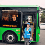 Контролеры на страже порядка в автобусах