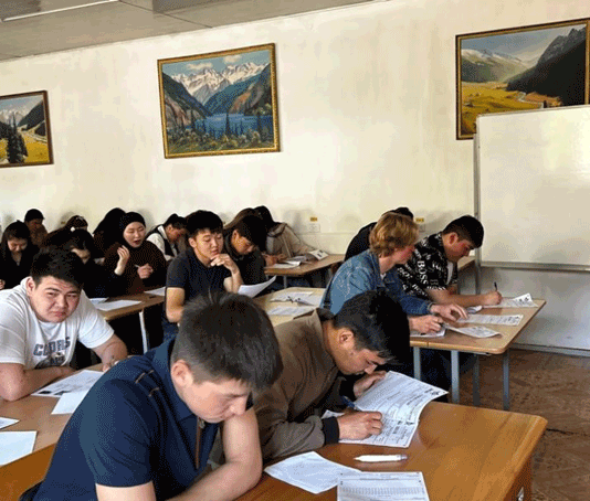 «Диктант Победы» написали школьники и студенты в Оше