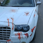 Кровавое авто – украшение дороги