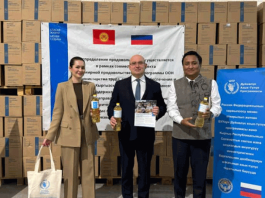 Россия передала очередную партию продовольственной помощи