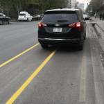 Страшен самокат, летящий по тротуару