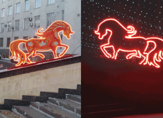 Вскачь по ступеням: огненная лошадь уже в Бишкеке