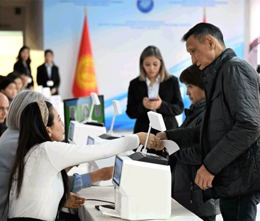 Явка на досрочных выборах депутатов Жогорку Кенеша составила 36,9%