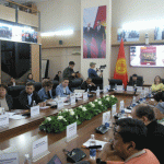 В Русском доме в Бишкеке представили иллюстрированную историю отношений России и Кыргызстана и обсудили роль истории в межгосударственных отношениях