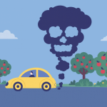 Кушайте смело яблочки наливные, выхлопными газами пропитанные