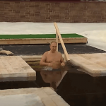 Японцы в шоке от кадра с Путиным с крещенских купаний