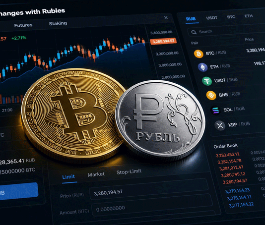 Топ криптобирж с рублями